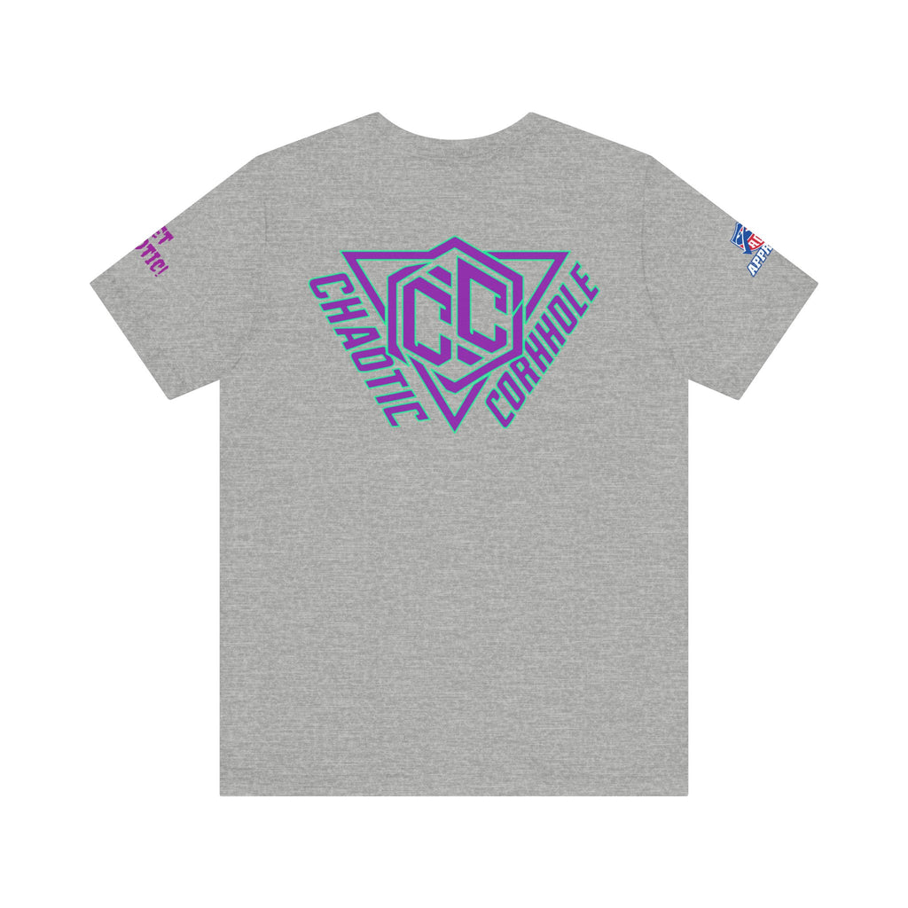 Chaotic Cornhole Unisex Jersey Tee