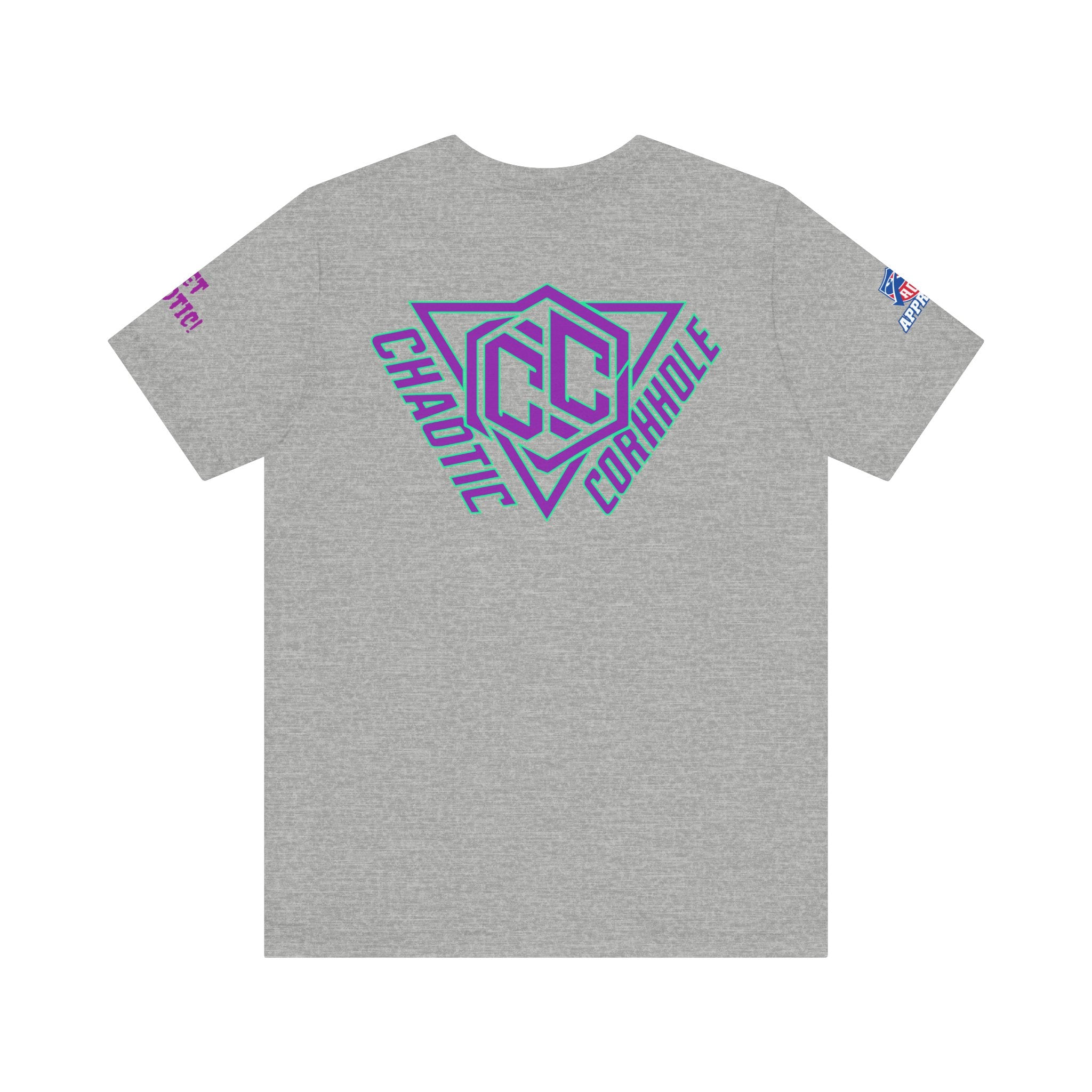 Chaotic Cornhole Unisex Jersey Tee