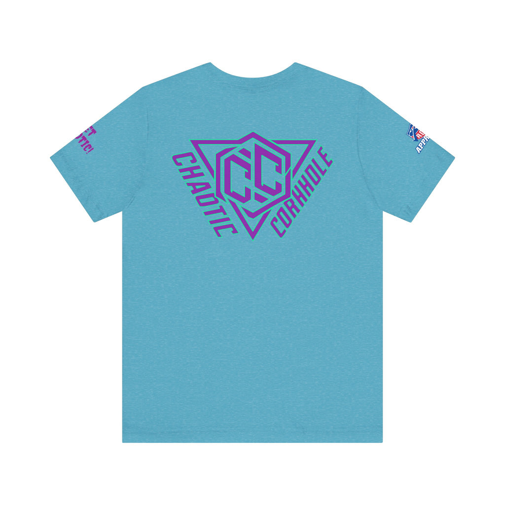 Chaotic Cornhole Unisex Jersey Tee