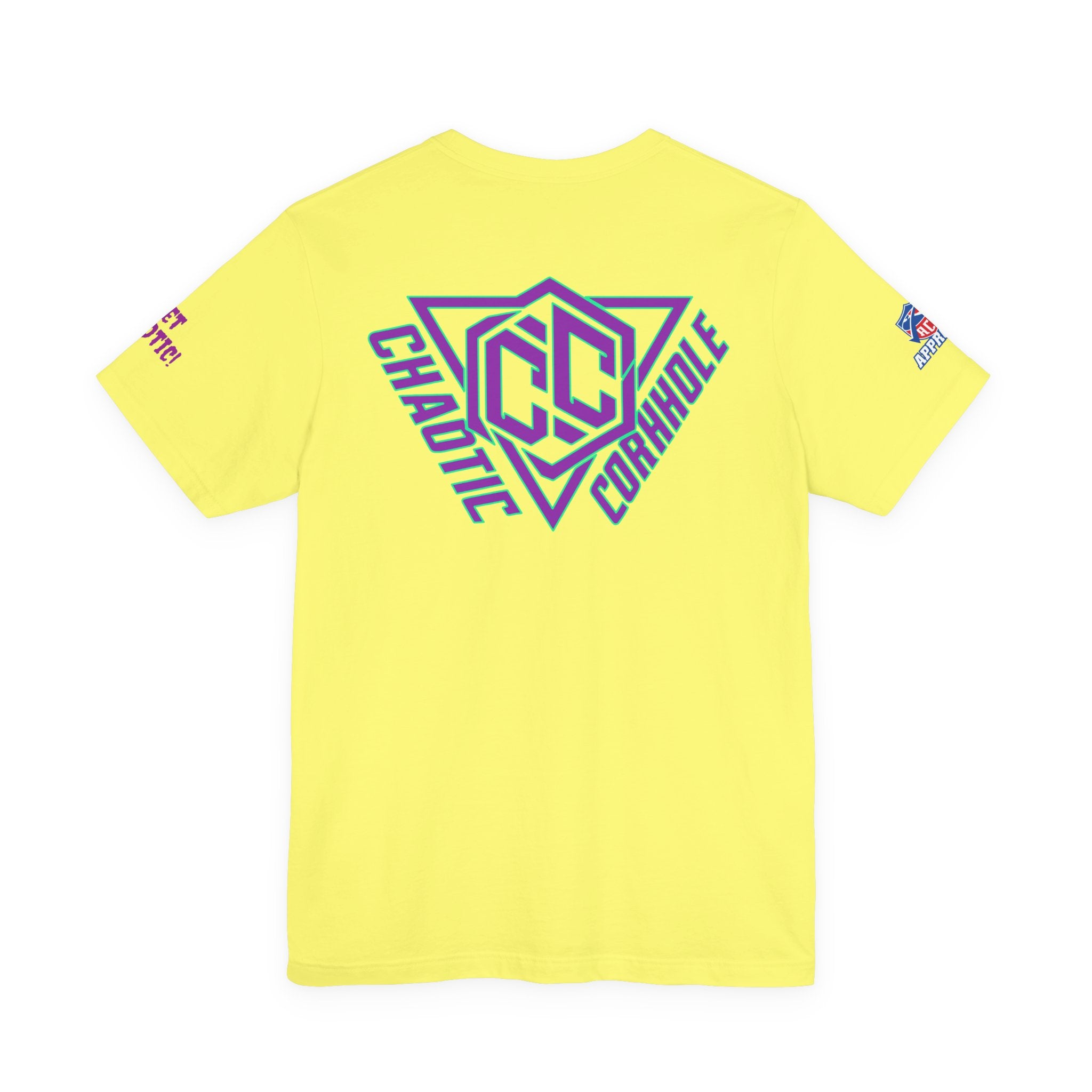 Chaotic Cornhole Unisex Jersey Tee