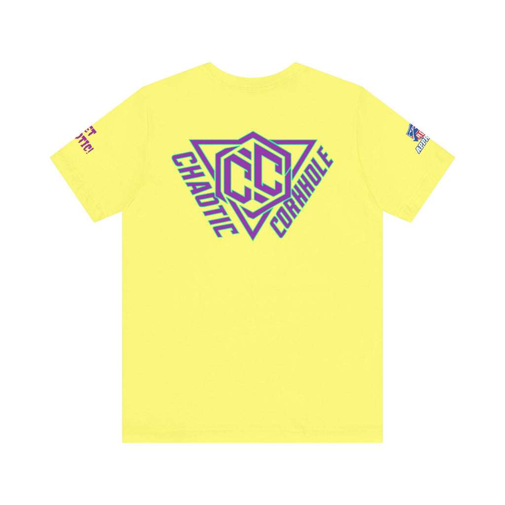 Chaotic Cornhole Unisex Jersey Tee