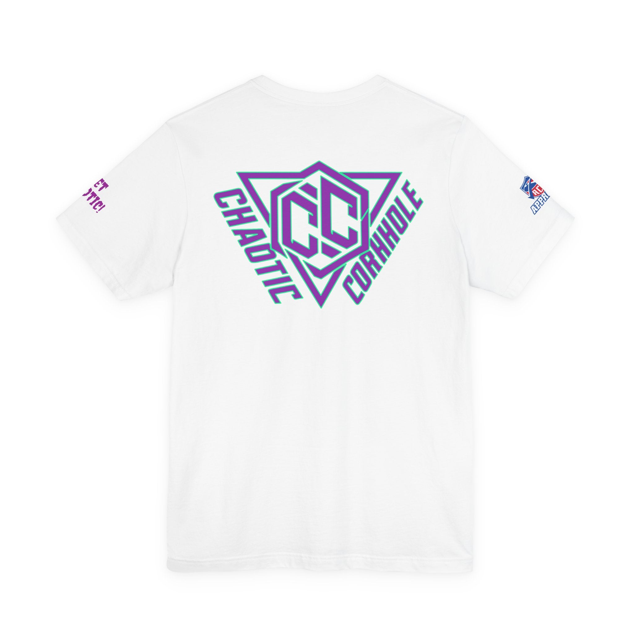 Chaotic Cornhole Unisex Jersey Tee