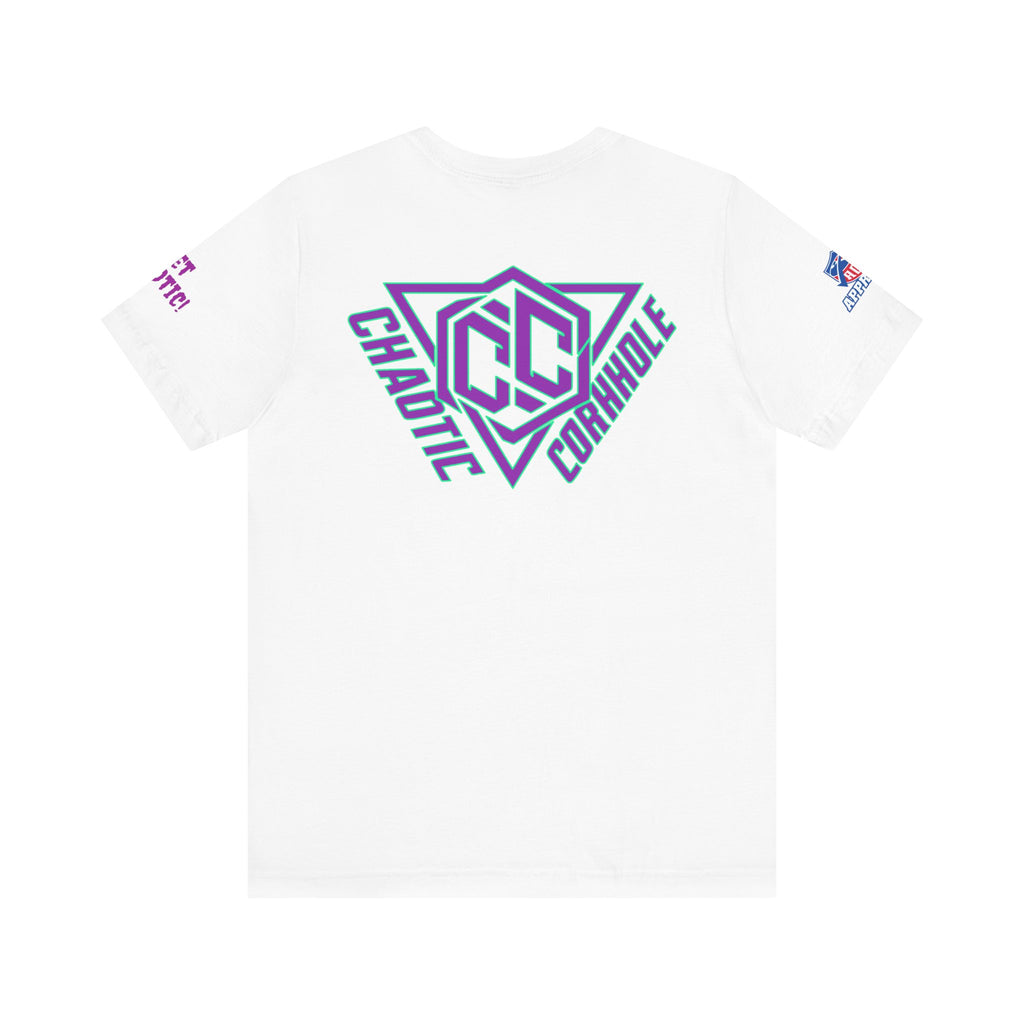 Chaotic Cornhole Unisex Jersey Tee