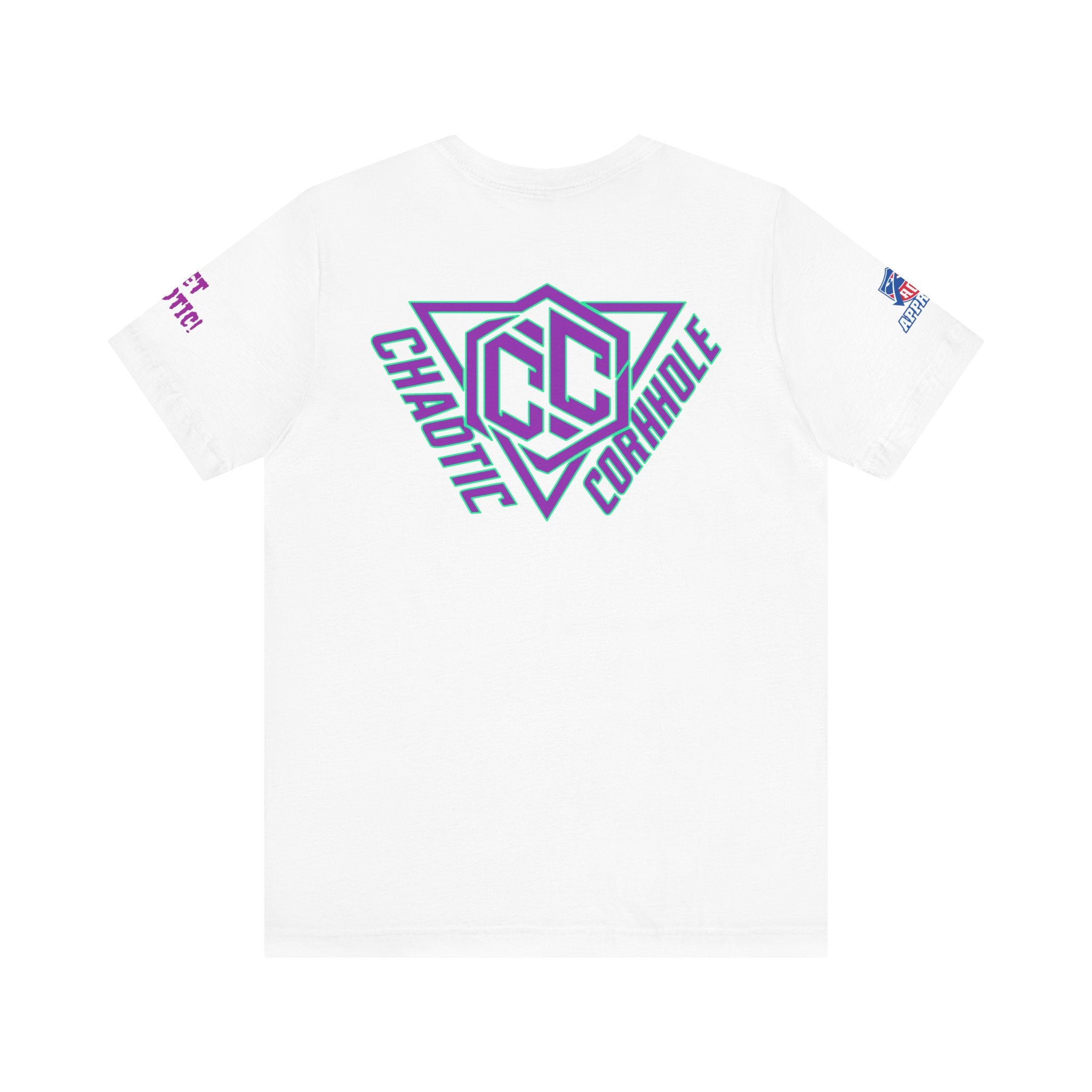 Chaotic Cornhole Unisex Jersey Tee